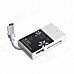 Micro USB 3-in-1 TF / SD Card Reader + 1-Port USB 2.0 HUB for OTG Cellphone - White (Max. 64GB) Micro USB 3-in-1 TF / SD Card Reader + 1-Port USB 2.0 HUB for OTG Cellphone - White (Max. 64GB)