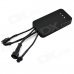 GPS Vehicle GPS + GSM + SMS/GPRS Communication Terminal Tracker Anti-thief System - Black GPS Vehicle GPS + GSM + SMS/GPRS Communication Terminal Tracker Anti-thief System - Black