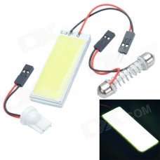 Cheerlink T10 3W 300lm 24-COB LED White Light Car Roof Light - (12V) Cheerlink T10 3W 300lm 24-COB LED White Light Car Roof Light - (12V)