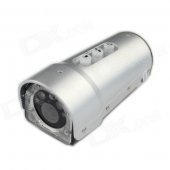 1080P Mini Sports DV 5.0MP CMOS Water Resistant Camera w/ Laser + SOS Light - Silver