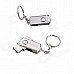 Ourspop U312 Waterproof Swivel Metal USB 2.0 Flash Drive - Silver (16GB) Ourspop U312 Waterproof Swivel Metal USB 2.0 Flash Drive - Silver (16GB)