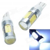 CHEERLINK T10-H5w 7.5W 480lm 5-LED White Light Backup Light/ Clearance Lamp - White (12V)