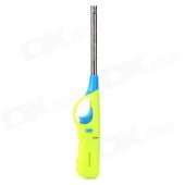 ON1 Refillable Yellow Flame Butane Lighter - Grass green + Silver + Blue