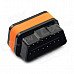 Jtron 090099 Mini Automobile Diagnosis Tool - Black + Orange Jtron 090099 Mini Automobile Diagnosis Tool - Black + Orange
