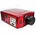 RuiQ 50W LED Multimedia 3D Projector w/ VGA / HDMI / AV / USB - Red RuiQ 50W LED Multimedia 3D Projector w/ VGA / HDMI / AV / USB - Red