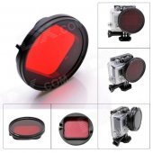 Fat Cat A-DR Professional 58mm Red Dive Filter Color Correction Lens for GoPro Hero3 Housing