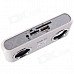 USB Rechargeable Portable MP3 Music Stereo Speaker with SD/USB/Cell Phone Adapters (3.5mm) USB Rechargeable Portable MP3 Music Stereo Speaker with SD/USB/Cell Phone Adapters (3.5mm)