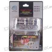 1-to-3 Cigarette Lighter Power Spliter (DC 12V/24V)