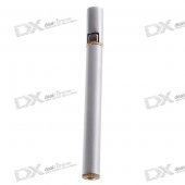 Lady's Cigarette Shaped Silver Butane Lighter