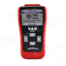 KW809 2.8" LCD OBDII / EOBD Multifunction Car Diagnostic Scanner for CAN VW / AU-DI - Red + Black KW809 2.8" LCD OBDII / EOBD Multifunction Car Diagnostic Scanner for CAN VW / AU-DI - Red + Black