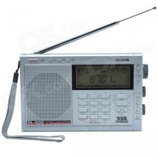 TECSUN PL-600 Digital Tuning Full-Band FM/MW/SW-SBB/PLL SYNTHESIZED Stereo Radio Receiver (4xAA)