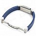 0.7" LCD Bluetooth Cell Phone Caller ID Display and Call Alert Vibrating Bracelet - Blue + Silver 0.7" LCD Bluetooth Cell Phone Caller ID Display and Call Alert Vibrating Bracelet - Blue + Silver