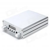 CZE-15A 2W/15W Stereo FM Audio Transmitter w/ Antenna for Car - Silver