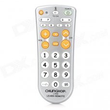 CHUNGHOP L108E Learning Function 11-key Remote Controller - Silver CHUNGHOP L108E Learning Function 11-key Remote Controller - Silver