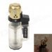 QIHAO Mini Portable Jet Flame Strong Fire Windproof Inflatable Lighter - Black + Golden QIHAO Mini Portable Jet Flame Strong Fire Windproof Inflatable Lighter - Black + Golden