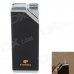 COHIBA H026B Super Fire Windproof Butane Jet Flame Lighter - Black + Silver COHIBA H026B Super Fire Windproof Butane Jet Flame Lighter - Black + Silver