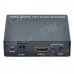 2-CH / 5.1-CH HDMI Audio Extractor - Black
