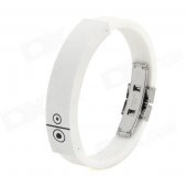 Cellphone Incoming Calls / Anti-lost Vibrating Reminding Bluetooth V2.0 Bracelet - White