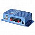A5 Car / Motorcycle Stereo Sound Amplifier - Blue + Silver A5 Car / Motorcycle Stereo Sound Amplifier - Blue + Silver