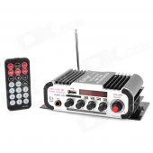HY600 2 Sound Tracks Car Motorcycle Hi-Fi Power Amplifier w/ Karaoke / USB / FM