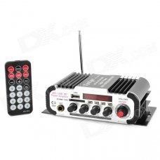 HY600 2 Sound Tracks Car Motorcycle Hi-Fi Power Amplifier w/ Karaoke / USB / FM HY600 2 Sound Tracks Car Motorcycle Hi-Fi Power Amplifier w/ Karaoke / USB / FM