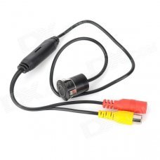 Mini 170° Wide Angle CMOS Waterproof Car Parking Rearview Camera - Black Mini 170° Wide Angle CMOS Waterproof Car Parking Rearview Camera - Black