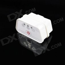 Super Mini iCar2 Bluetooth Vehicle OBD-II Code Diagnostic Tool - White Super Mini iCar2 Bluetooth Vehicle OBD-II Code Diagnostic Tool - White
