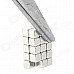 LSON NdFeB 4 x 4 x 4mm Mize Square Magnet - Silver (25PCS) LSON NdFeB 4 x 4 x 4mm Mize Square Magnet - Silver (25PCS)