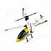 6689-2 Mini SKYHAWK 3-Channel IR Remote Control Helicopter - Yellow + Black + Silver 6689-2 Mini SKYHAWK 3-Channel IR Remote Control Helicopter - Yellow + Black + Silver