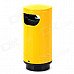 Trash Can Shaped Butane Gas Lighter - Yellow Trash Can Shaped Butane Gas Lighter - Yellow