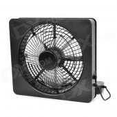 Lileng 821 USB Powered 3-Blade 2-Mode Fan - Black (4 x AA)