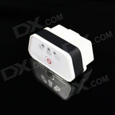 Super Mini iCar2 Bluetooth Vehicle OBD-II Code Diagnostic Tool - White + Black Super Mini iCar2 Bluetooth Vehicle OBD-II Code Diagnostic Tool - White + Black