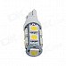 T10 / 194 / W5W 2W 200lm 9 x SMD 5050 LED Warm White Car Side Light / Signal / Reading lamp - (12V) T10 / 194 / W5W 2W 200lm 9 x SMD 5050 LED Warm White Car Side Light / Signal / Reading lamp - (12V)