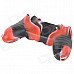 Protective Silicone Case for PS4 Controller - Black + Red