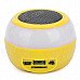HS-X7 Rechargeable Media Player Speaker w/ USB 2.0 / TF / FM HS-X7 Rechargeable Media Player Speaker w/ USB 2.0 / TF / FM