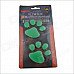 DIY Dog Footprint Glow-in-the-Dark Car Decoration Sticker Set