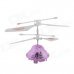 YZ-L Mini 2-CH LED Radio Control R/C Flying UFO - Purple YZ-L Mini 2-CH LED Radio Control R/C Flying UFO - Purple