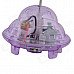 YZ-L Mini 2-CH LED Radio Control R/C Flying UFO - Purple YZ-L Mini 2-CH LED Radio Control R/C Flying UFO - Purple