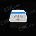 Super Mini iCar2 Bluetooth Vehicle OBD-II Code Diagnostic Tool - White + Blue Super Mini iCar2 Bluetooth Vehicle OBD-II Code Diagnostic Tool - White + Blue