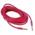 Elonbo A3CM 3.5mm Male to Male Aux Audio Cable - Deep Pink (300cm) Elonbo A3CM 3.5mm Male to Male Aux Audio Cable - Deep Pink (300cm)