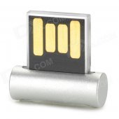 RYVAL ELF Mini Ultra Thin USB Flash Drive - Black + Silver (32 GB)