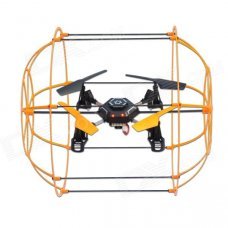 Hengdi HM1306 4-CH Skywalker 2.4Ghz Climbing Wall/Rolling on the Floor/Ceiling RC Quadcopter- Yellow Hengdi HM1306 4-CH Skywalker 2.4Ghz Climbing Wall/Rolling on the Floor/Ceiling RC Quadcopter- Yellow