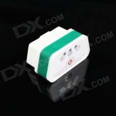 Super Mini iCar2 Bluetooth Vehicle OBD-II Code Diagnostic Tool - White + Green Super Mini iCar2 Bluetooth Vehicle OBD-II Code Diagnostic Tool - White + Green