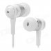 FANDI-A Universal 3.5mm Jack Wired In-ear Headset for MP3 / Cellphone / PC - White FANDI-A Universal 3.5mm Jack Wired In-ear Headset for MP3 / Cellphone / PC - White