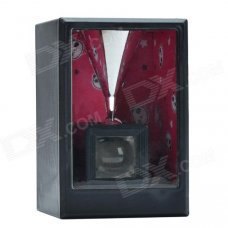 Magical Money Compressing Coin Bank - Transparent + Black