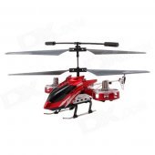 Brilink Z008 Rechargeable 4-CH Indoor R/C Helicopter w/ Gyro - Red + Black
