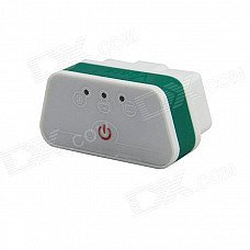 iCar OBDII ELM327 Bluetooth Car Diagnostic Tool - White + Green iCar OBDII ELM327 Bluetooth Car Diagnostic Tool - White + Green