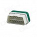 iCar OBDII ELM327 Bluetooth Car Diagnostic Tool - White + Green iCar OBDII ELM327 Bluetooth Car Diagnostic Tool - White + Green