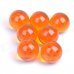LZQ76 Three-Dimensional Star Crystal Acrylic Balls Set - Orange (7 PCS)