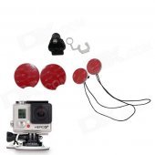 BZ101 Surfboard Mount Set for Gopro Hero 4/ 3 / 3+ / SJ4000 - Red + White